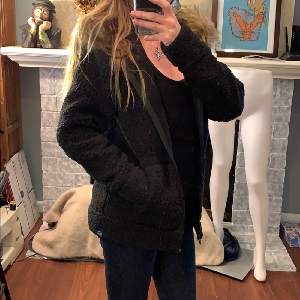 Like New Express Teddy Bear Jacket - image 4